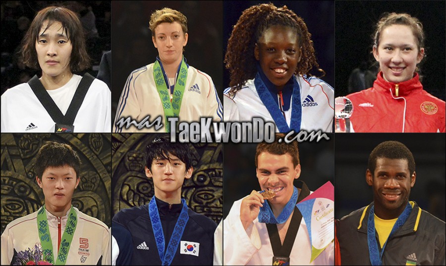 The world's sixteen best-ranked in each Olympic category (-49, -57, -67 and +67 Kg. female; -58, -68, -80 and +80 Kg. male) for February 2014 according to World Taekwondo Federation (WTF).