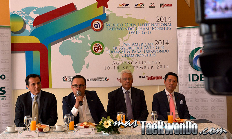 Conferencia de prensa en Aguascalientes por el Panamericano